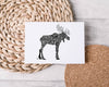"Bull Moose " Greeting Card