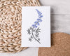 " Doodle Lupine " Greeting Card