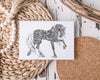 " Doodle Friesian " Greeting Card (Wholesale)