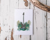 " Song of Midnight Forest " Greeting Card (Wholesale)