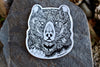 "Doodle Wild Grizzly" Vinyl Sticker (Wholesale)