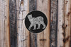 "Doodle Polar Bear"  Vinyl Sticker