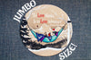 "To Love Alaska..." JUMBO 6" Vinyl Sticker