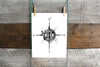 Doodle Northern Compass - Fine Art Print