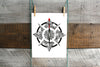 Doodle Seafarers Compass - Fine Art Print (Wholesale)
