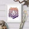 Wild Grizzly Bear - Fine Art Print