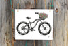 Fat Tire Bike - Doodle Series - Fine Art Print (Wholesale)
