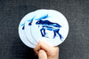"Blue Moon Moose" Vinyl Sticker (Wholesale)